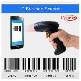 Pegasus PS2260 Wireless 1D Barcode Scanner