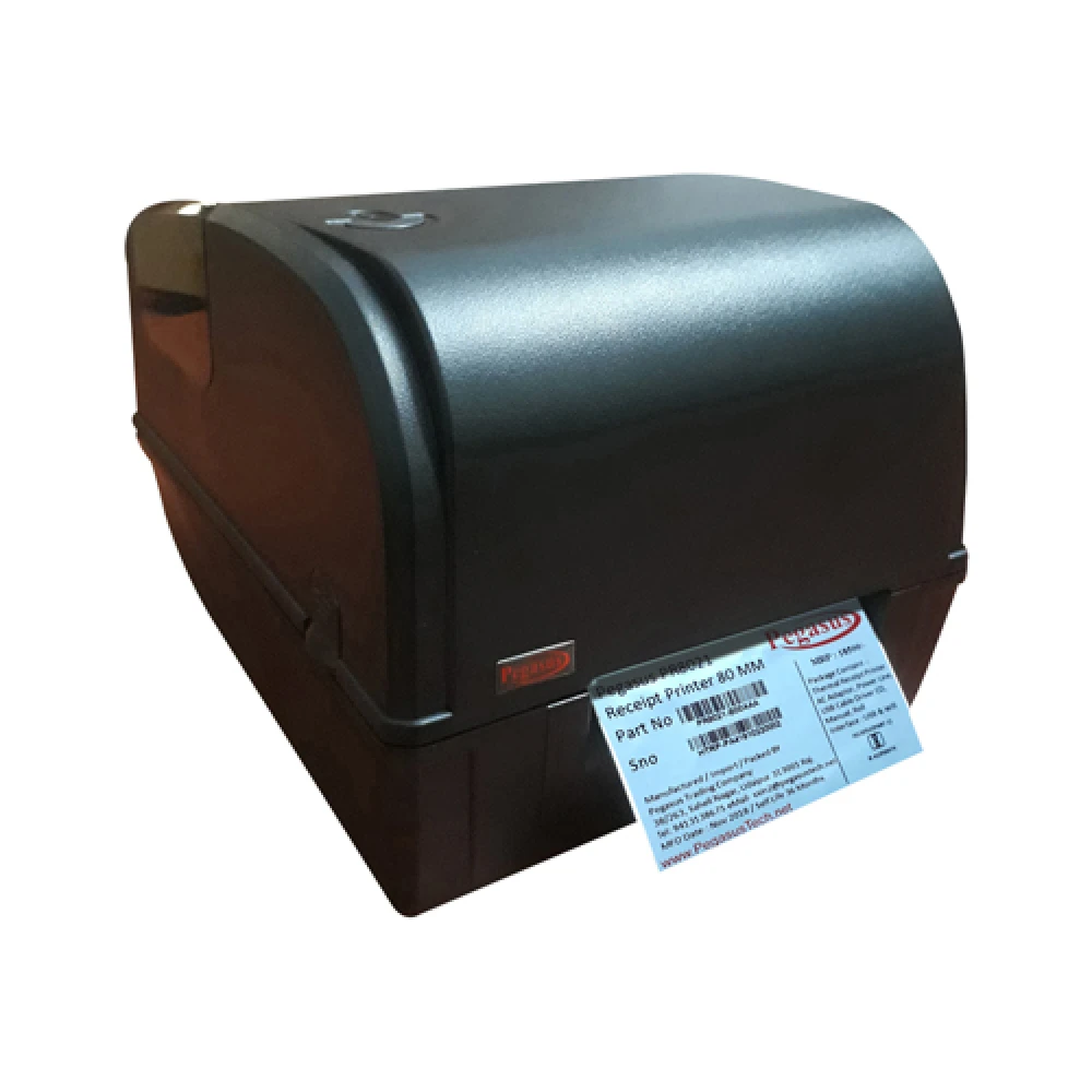 Pegasus BP420 Barcode Label Printer, ethernet